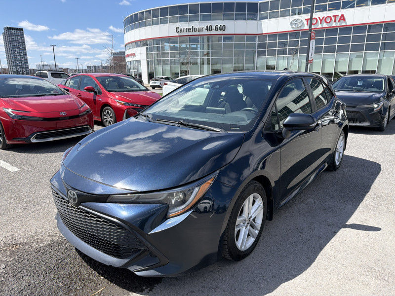TOYOTA COROLLA À HAYON 2019